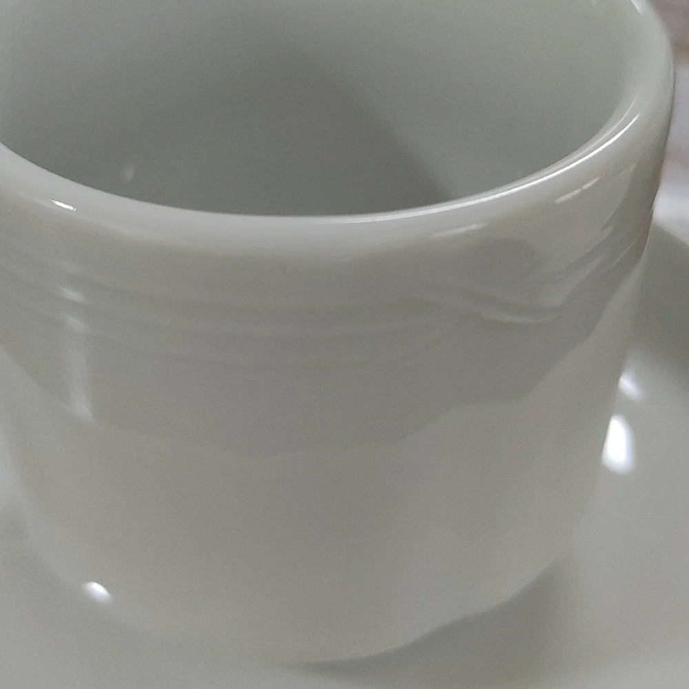 Vintage 4 Pcs White Bareuther Bavaria Demitasses Cup & Saucer